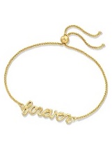 beautiful adjustable gold custom made id kids bracelet